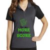 Women's Colorblock Micropique Sport Wick ® Polo Thumbnail
