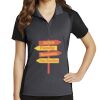 Women's Colorblock Micropique Sport Wick ® Polo Thumbnail