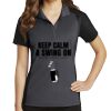 Women's Colorblock Micropique Sport Wick ® Polo Thumbnail