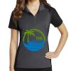 Women's Colorblock Micropique Sport Wick ® Polo Thumbnail