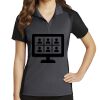 Women's Colorblock Micropique Sport Wick ® Polo Thumbnail