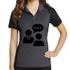 Women's Colorblock Micropique Sport Wick ® Polo Thumbnail
